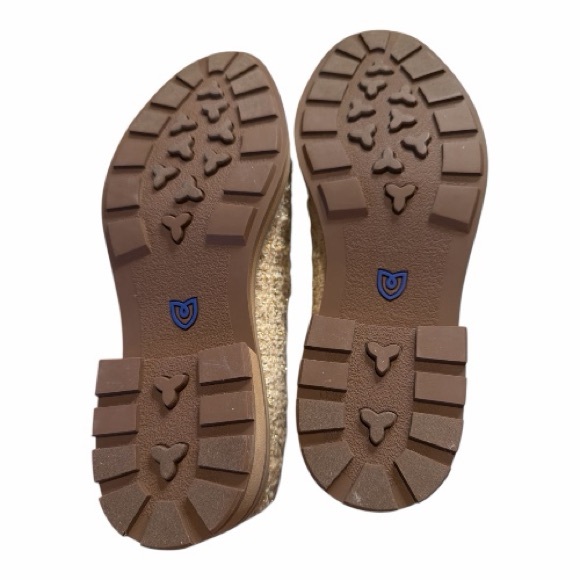 New Rothy's The Lug Texture Loafers in the Snowcap Boucle Color Size 8.5 - Picture 9 of 10